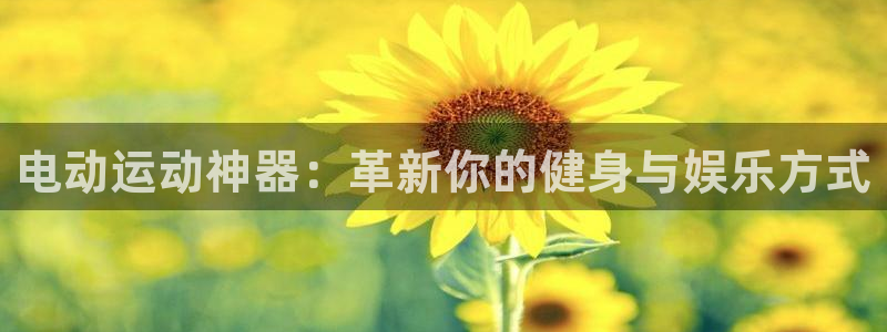 凯捷体育集团官网网址:电动运动神器:革新你的健身与娱乐方式