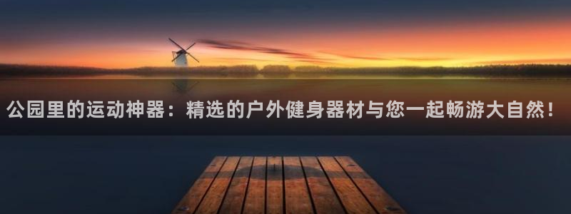 凯捷体育集团：公园里的运动神器：精选的户外健身器材与