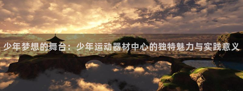 凯捷体育娱乐首页网站大全：少年梦想的舞台：少年运动器材中心的